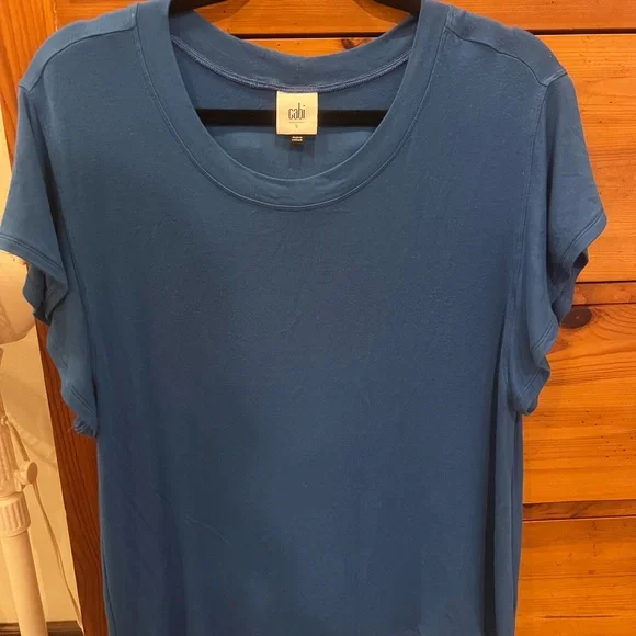 Cabi Flutter Tee #6132 Blue - Picture 4 of 7